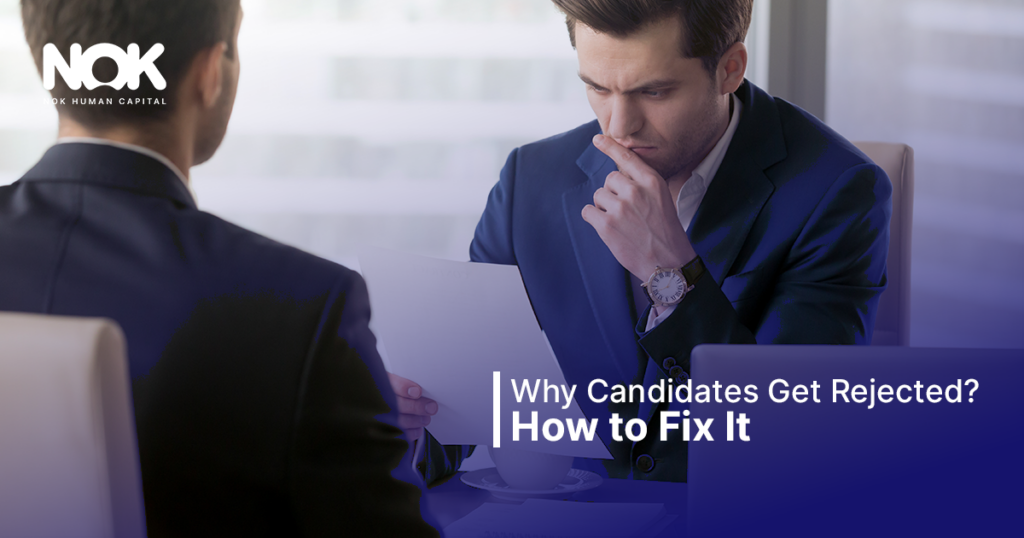 Why candidates get rejected